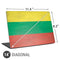 Lithuania Flag Distressed Universal Laptop 14in (11.4 x 8.2in) Skin